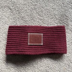Love Your Melon Maroon Knit Headband